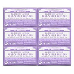 Dr Bronner's Castile bar soap Lavender